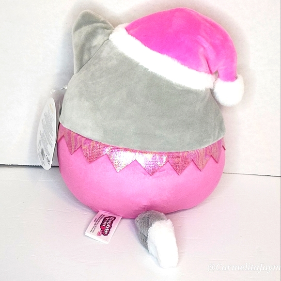 HEIDI 🐺 Pink Bubble Yum Husky Original Squishmallow by Kelly Toy ☆》NWT《☆ - Picture 4 of 8